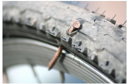 Reifen flicken reparieren